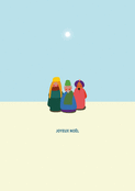 Les personnages color&eacute;s de No&euml;l